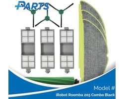 iRobot Roomba 205 Combo Black Onderhoudsset (Plus.Parts® alternatief voor 4849965)