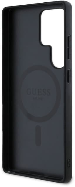 Guess PU Leer 4G Logo geschikt voor Samsung Galaxy S25 Ultra - Geschikt voor MagSafe - Bruin — thumbnail 8