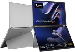 ASUS ZenScreen Duo OLED MQ149CD - 360° Foldable Portable Monitor - OLED - Dual USB Type-C mini-HDMI - Dual 14 Inch — thumbnail 1