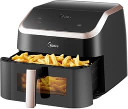 Midea - Airfryer - Heteluchtfriteuse - Airfryer oven - Gezond frituren - Airfryer xxl - Frituren - Frituurpan - Vetarme Friteuse - Olievrije Friteuse - Multifunctionele heteluchtoven - Mini-oven - Patatoven - Snackoven - Luchtoven - Turbo-oven — thumbnail 1