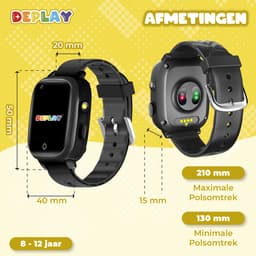 DEPLAY 4G KidsWatch - Zwart — thumbnail 2