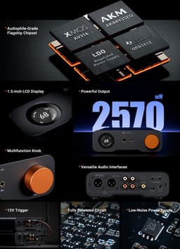 Fosi Audio ZH3 – All-in-One HiFi DAC / Koptelefoonversterker / Voorversterker — thumbnail 5