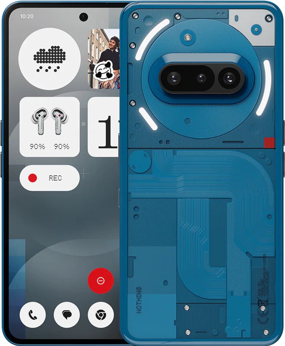 Nothing Phone (3a) - 12/256GB - 5G - Blauw — afbeelding 1