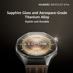 Huawei WATCH GT6 Pro 46mm Zwart | 21 dagen batterijduur – Nauwkeurige GPS & hartslagmeting – Innovatieve professionele fiets-tracking – Saffierglas & titanium behuizing – ECG – Compatibel met iOS & Android — thumbnail 9