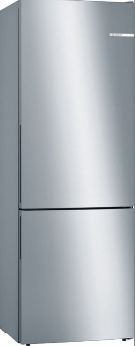 Bosch KGE49AICA - Serie 6 - Koelkast - Koel-vriescombinatie - Extra breed - RVS - Energielabel C - Houd je versproducten langer vers met VitaFresh - Big Box in de vriesruimte — afbeelding 1
