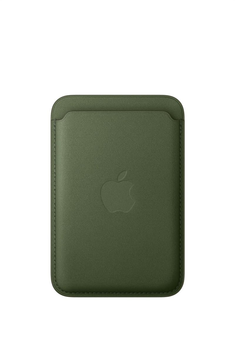 FineWoven kaarthouder met MagSafe voor iPhone – Mosgroen — afbeelding 1