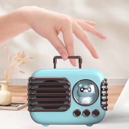 JeiibrZui Draadloze Bluetooth-Luidspreker - Mini Bluetooth Speaker - Draagbaar & Compact Met 400 mAh Batterij - 1 Stuk - Voor Thuis Of Buiten Gebruik - Groen — thumbnail 5