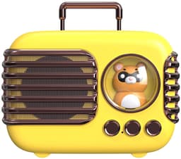 JeiibrZui Bluetooth-luidspreker - Tws Dual Pairing Stereosysteem - Draagbare Mini Speaker Met Microfoon 1 Stuk Geel — thumbnail 1