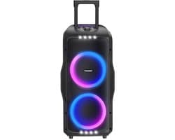 ​Tronsmart Halo 300 Portable Party Speaker 240W Power 20H Playtime Mic Guitar Input IPX4 Splashproof Custom Lights​​
