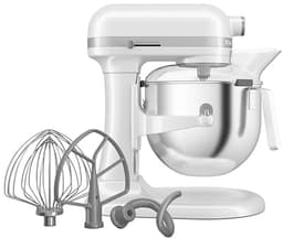 KitchenAid keukenmachine - Artisan - In hoogte verstelbare kom - 375 W - Krachtig met 11 snelheden - 4 accessoires - 6,6L - Classic Wit — thumbnail 3