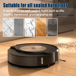 4 Stuks Wasbare Natte Dweilpads geschikt voor iRobot Roomba Combo j7+ en Combo j9 + - Stofzuiger onderhoud en reinigings accessoires — thumbnail 3