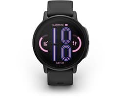 Garmin Bounce 2 - Smartwatch voor kinderen - 43 mm - AMOLED - Live locatie-tracking - Zwart