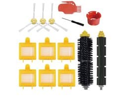 Vervangende borstelset Onderdelen Accessoires geschikt voor iRobot Roomba 700-serie 760 761 765 770 772 776 780 785 786 790 - Een set van 13