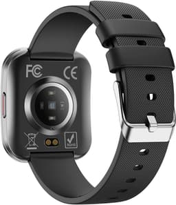 Smartwatch voor Dames en Heren 2025 -1.85inch AMOLED - RVS, Siliconen Bandje - Hartslagmeter - Stappenteller - Slaapmonitor - Multisport - Compatibel met Android en iOS - Waterproof - KLEUR ROZE — thumbnail 5