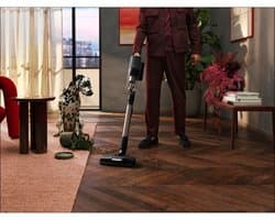 AEG AP82AB25DG Steelstofzuiger Batterij/Accu Droog Schuim Zakloos Zwart, Grijs 4 Ah