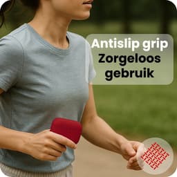 Hoes - Geschikt voor Apple Airpods Pro 3 - Siliconen Hoesje met Clip - Silicone Case Cover - Wijnrood — thumbnail 5