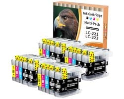 Inktcartridges voor DCP en MFC-printers - Set van 20
