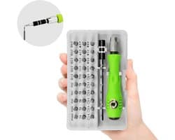 Schroevendraaiers - Precisieschroevendraaierset - 32 in 1 - Kleine schroevendraaierset - Minischroevendraaierset - voor mobiele telefoons, laptops, brillen, horloges - ANMI