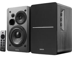 Actieve Bluetooth Rek Speakers met Subwoofer - 42W RMS - Draadloze Geluidsinstallatie voor Thuis - Optische en Coaxiale Ingangen