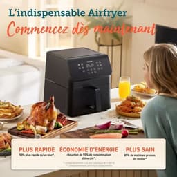 Cosori XXL Chef Edition 6.2 liter Airfryer - Met Bakpapier bakjes - 12 programma's — thumbnail 20