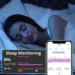 Royal Empire Smart Ring – Slimme Ring voor Heren & Dames – Inclusief Oplaaddoosje – Slaapmonitoring, Hartslag, Bloeddruk & SpO2 – IP68 Waterdicht – Nederlandse App – Maat 10 — thumbnail 3
