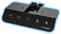 Ultradesk UPLIFT LED RGB – Wit – Elektrisch Verstelbaar Bureau met Verlichting – Zit/Stabureau voor Gaming, Home Office & Kantoor – Inclusief Accessoires — thumbnail 4