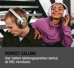 Fresh 'n Rebel Clam Ace 2 – Draadloze Bluetooth Koptelefoon met Active Noise Cancelling – 100+ uur Speeltijd - Met volume wiel - Storm Grey — thumbnail 13
