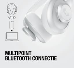 Fresh 'n Rebel Clam Ace 2 – Draadloze Bluetooth Koptelefoon met Active Noise Cancelling – 100+ uur Speeltijd - Met volume wiel - Ice Grey — thumbnail 5