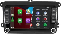 Carplay autoradio geschikt voor Volkswagen Golf Transporter Polo Caddy Eos Tiguan Passat | 2003 t/m 2020 | Denago | 2025 model | 2003 2004 2005 2006 2007 2008 2009 2010 2011 2012 2013 2014 2015 2016 2017 2018 2019 2020 | Bluetooth & Wifi — thumbnail 1