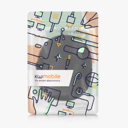 kwmobile headset case geschikt voor Anker Soundcore Q20i hoes - 22,5 x 17 cm - Koptelefoon cover met rits - Neopreen en ribfluweel - In zwart — thumbnail 3