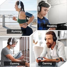 Hoofdtelefoonkussens - Wasbare koptelefoonafdekkingen Rekbaar - Bescherming tegen vuil en vervanging voor sportschool en gaming - Set van 5 — thumbnail 2