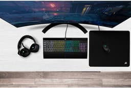 Corsair K55 RGB PRO toetsenbord Gamen USB Zwitsers Zwart — thumbnail 5