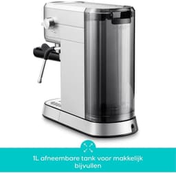 CLVP® Espressomachine - Koffiezetapparaat - Koffiemachines - Zilver — thumbnail 2