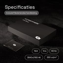 Screenmate® One 4K Portable Monitor 15,6” - Draagbare Monitor met Beschermhoes - Extra Scherm Laptop - Draagbaar Beeldscherm - Grijs — thumbnail 2