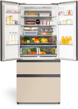 CREATE - Koelkast met openslaande deur 509L met Space Pro en Care+ - Zand - FRIDGE STUDIO FRENCH DOOR PRO 509 — thumbnail 4