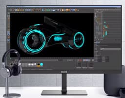 Elsa 27 Inch Monitor - IPS FHD - HDMI/VGA - 1920x1080 - Flat Panel — thumbnail 4