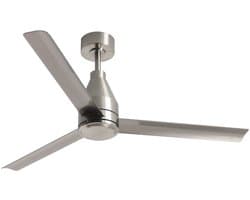 CREATE - Stille plafondventilator 40W Ø132 cm - Zilver - WIND STEEL — afbeelding 1