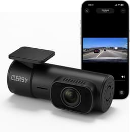 Clerby - Dashcam Mini 2K - Auto Nachtzicht - Botsingdetectie - Zwart — thumbnail 1