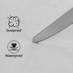 Allecto plus - Wasmachinebedekking 60x60cm, Antislip Wasmachine-beschermer - Voor Wasmachine en Droger met Anti-slip laag. — thumbnail 2