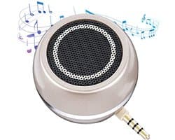 Draagbare Mini Luidspreker met 3,5 mm Aansluiting - Oplaadbaar en Compakt