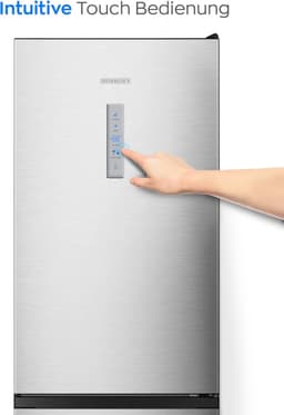Heinrich´s HKS 3095 Koel- en vriescombinatie 304 liter - No Frost - XXL - koelvolume 207 l, vriesvak 97 l - stil 39 dB - energieklasse E - inox — thumbnail 9