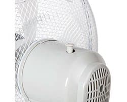 Ovale Staande Ventilator 40 cm - 3 Snelheden en Hoogte Verstelbaar