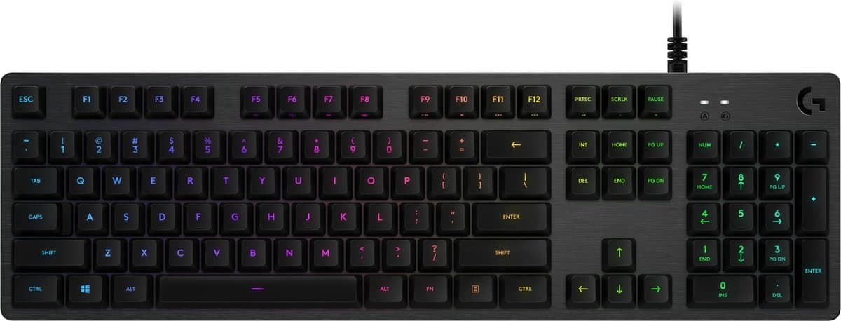 Logitech G512 - Mechanisch Gaming Toetsenbord - US Layout — afbeelding 1