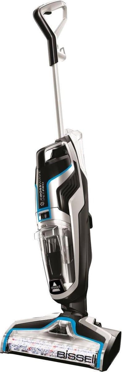 BISSELL CrossWave Pet Pro Steelstofzuiger met Dweilfunctie - Vloerreiniger met Snoer - 3 in 1 Stofzuiger, Dweil & Drogen - Multi Surface Vacuum Cleaner - Reinigingsmachine voor Tapijt & Harde Vloeren - Perfect voor Huishoudens met Huisdieren - 2225N — afbeelding 1