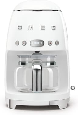 SMEG DCF02WHEU - Filterkoffiemachine - Wit - Warmhoudfunctie — thumbnail 1