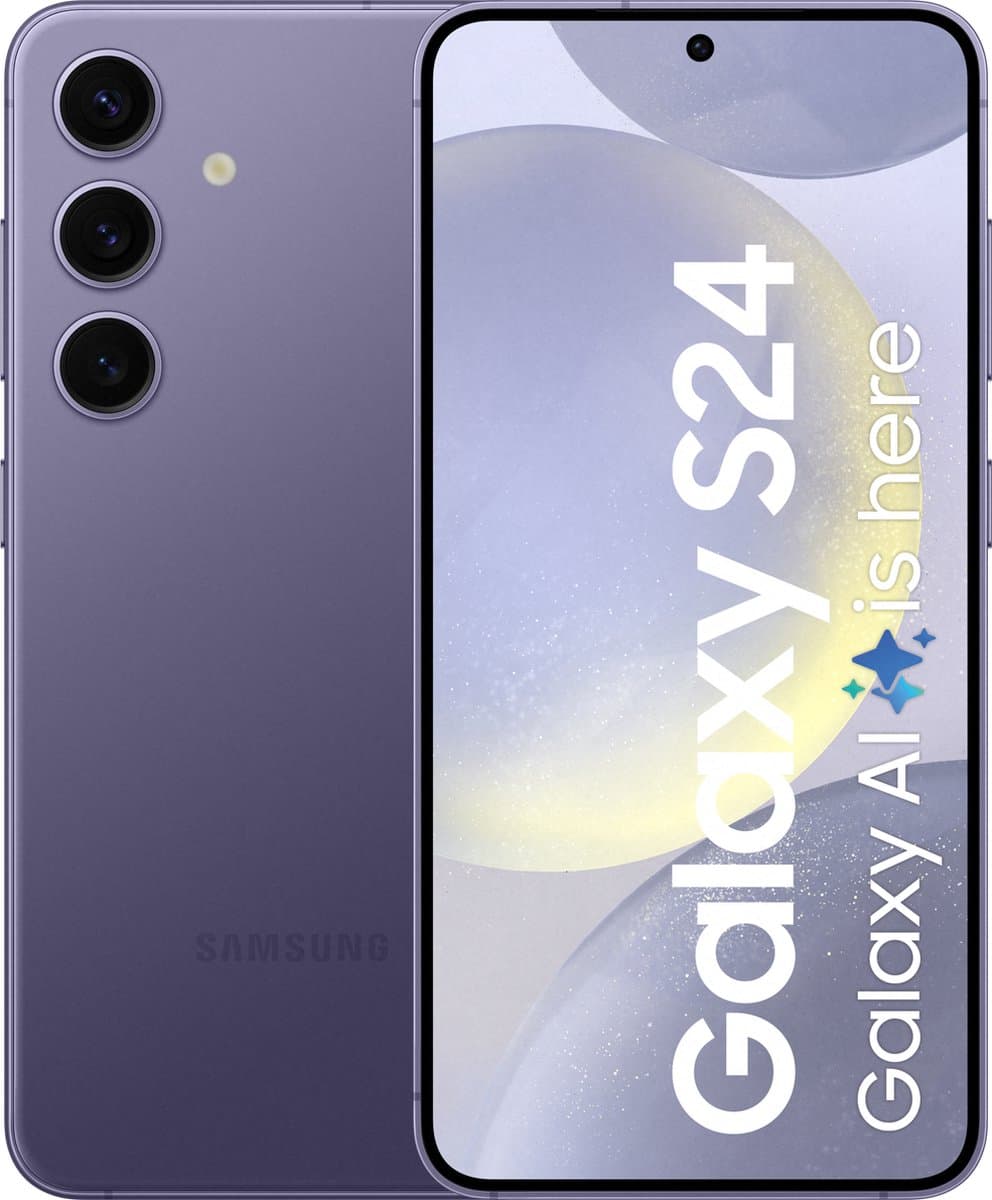 Samsung Galaxy S24 5G - 256GB - Cobalt Violet — afbeelding 1