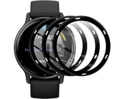 Screenprotector geschikt voor Garmin Vivoactive 5 – 3-Pack - Volledige cover - Hoge kwaliteit screen protector - PMMA – 3 stuks - TechDefend