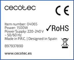 Draagbare Verdampingsluchtverfrisser Cecotec EnergySilence 2000 SkyCool — thumbnail 2