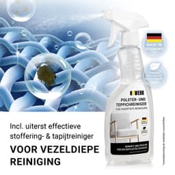 N8WERK Portable Clean meubel- en tapijtreiniger, licht en compact - vlekkenverwijderaar, krachtige 400 watt motor - schoon- en vuilwatertank — thumbnail 2