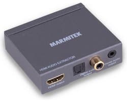 Marmitek Connect AE14 HDMI Audio Extractor - HDMI converter naar audio - 4K 30Hz - ARC - Optisch en analoog